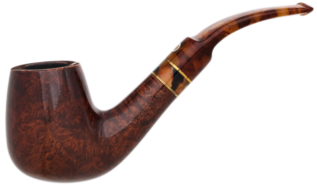 Italian Estate T. Cristiano Smooth Bent Billiard (V.S.Q.) (30 B 4) (Unsmoked)