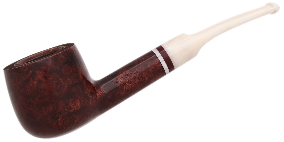 Italian Estate Savinelli Avorio Smooth Bordeaux (121 KS) (6mm)