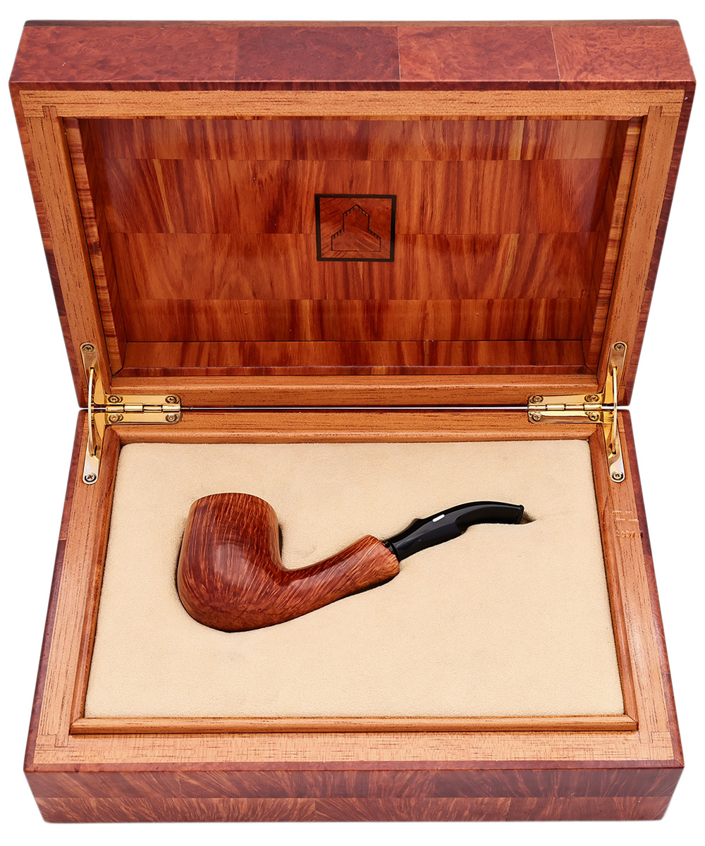 Italian Estate Castello Pezzo Unico Collection Fiammata Bent Billiard (27.06.06) (with Presentation Box)
