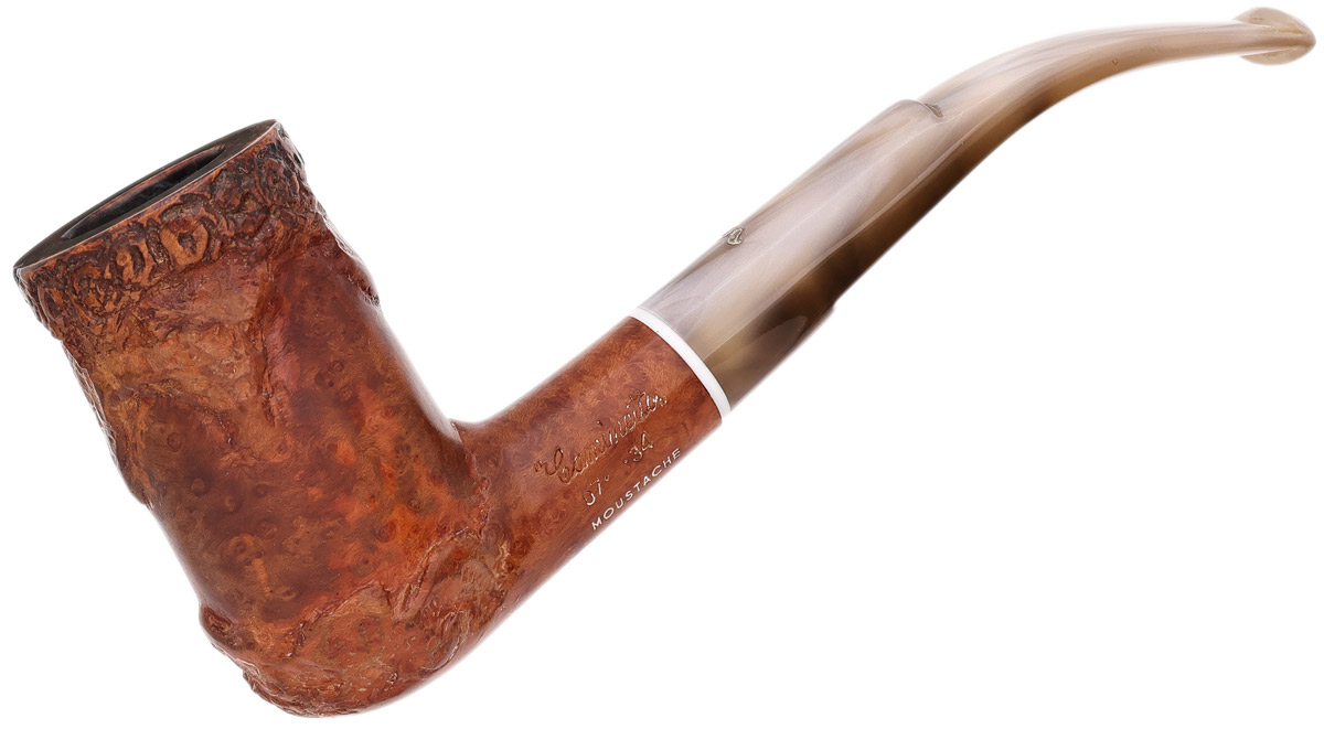 Italian Estate Caminetto Carved Bent Stack (Moustache) (07) (AR)