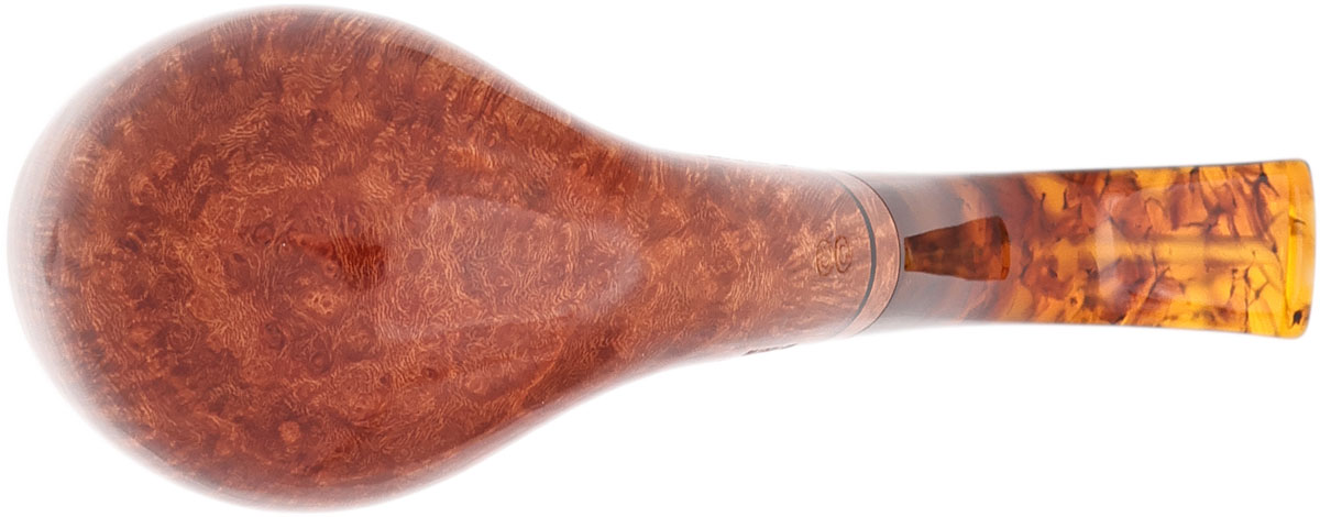 Italian Estate Claudio Cavicchi Smooth Bent Billiard (CC) (Unsmoked)