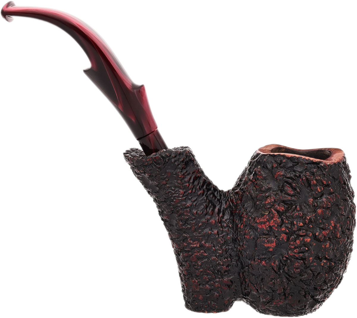 Italian Estate Castello Sea Rock Briar Bent Egg (KKKK) (293) (1970s-1982)