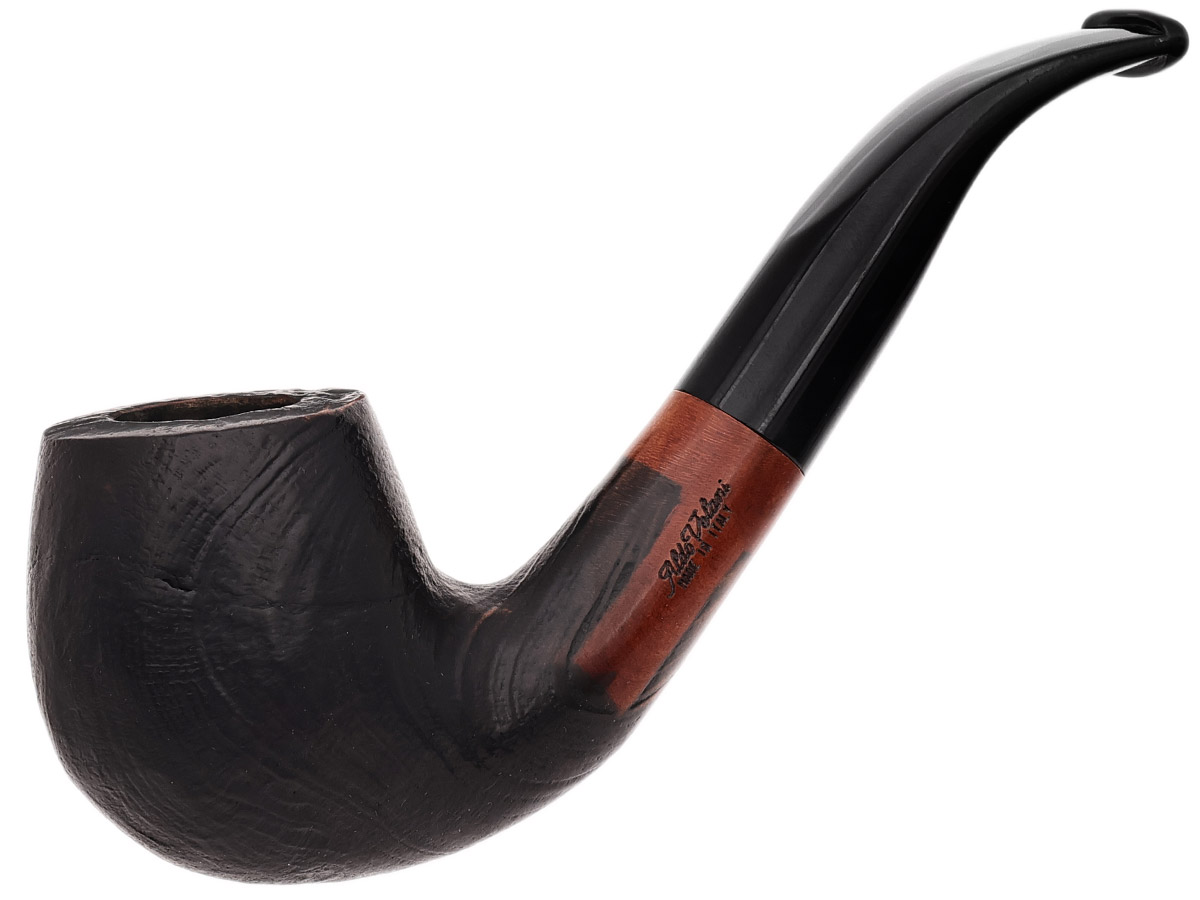 Italian Estate Aldo Velani Sandblasted Bent Billiard