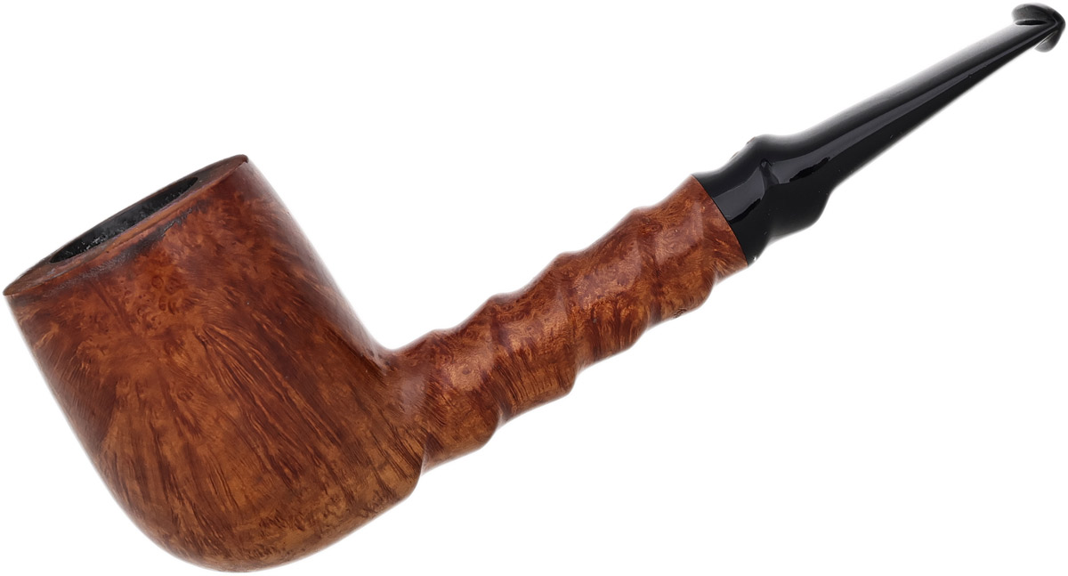 Italian Estate Radice Clear Billiard with Spiral Carving (O)