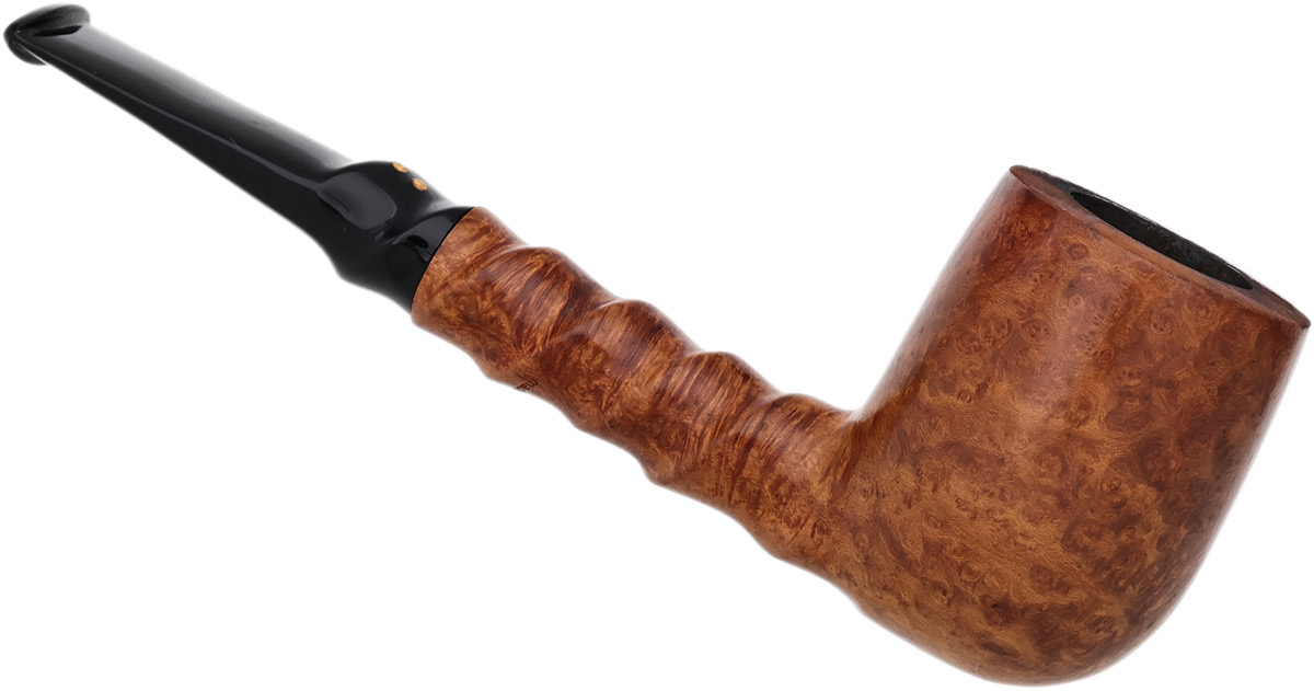 Italian Estate Radice Clear Billiard with Spiral Carving (O)