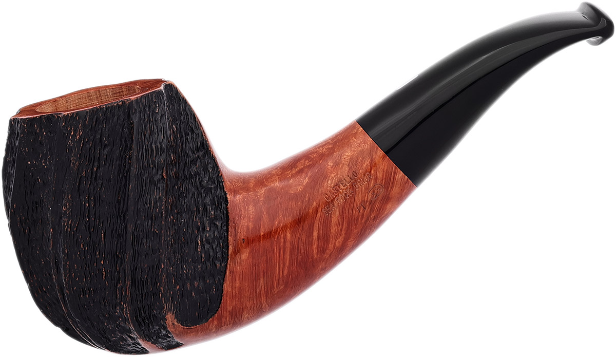 Italian Estate Castello Sea Rock Briar Bent Egg (KK) (Pi) (Unsmoked)