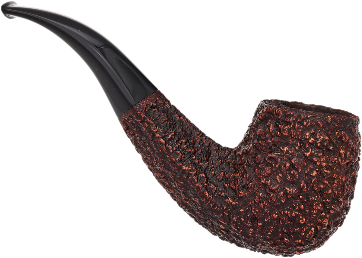 Italian Estate Castello Sea Rock Briar Bent Billiard (G)