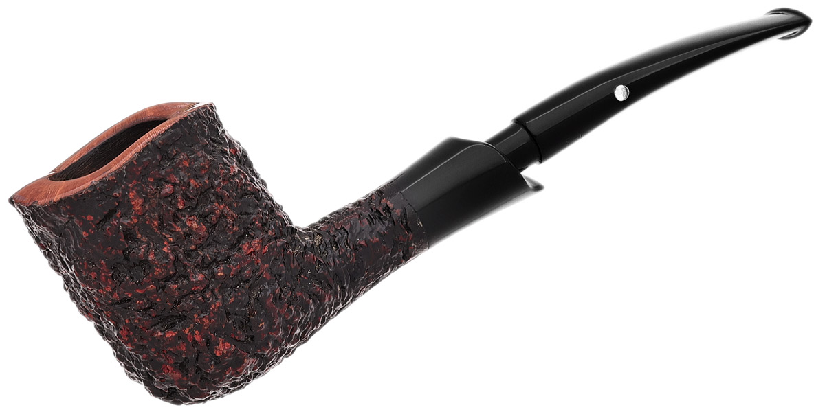 Italian Estate Castello Sea Rock Briar Bent Pot (KKK) (215) (1970s-1982)