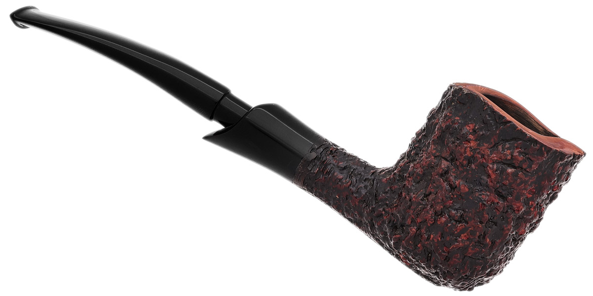 Italian Estate Castello Sea Rock Briar Bent Pot (KKK) (215) (1970s-1982)