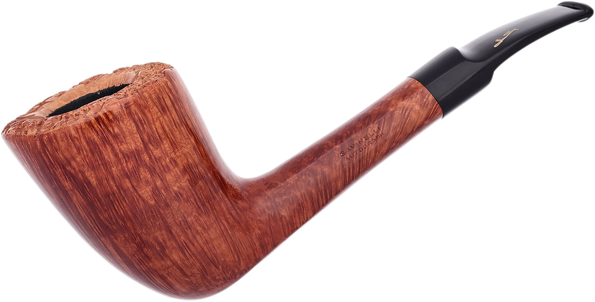 Italian Estate Savinelli Autograph Smooth Bent Dublin (00) (Unsmoked)