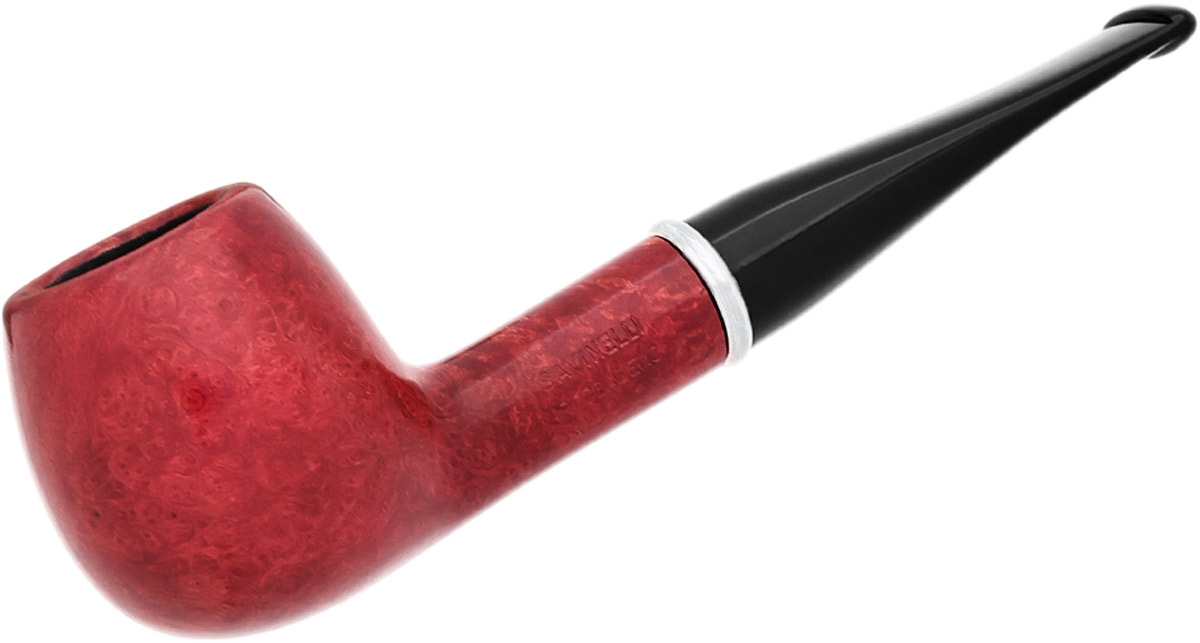 Italian Estate Savinelli Arcobaleno Smooth Red (207) (6mm) (Unsmoked)