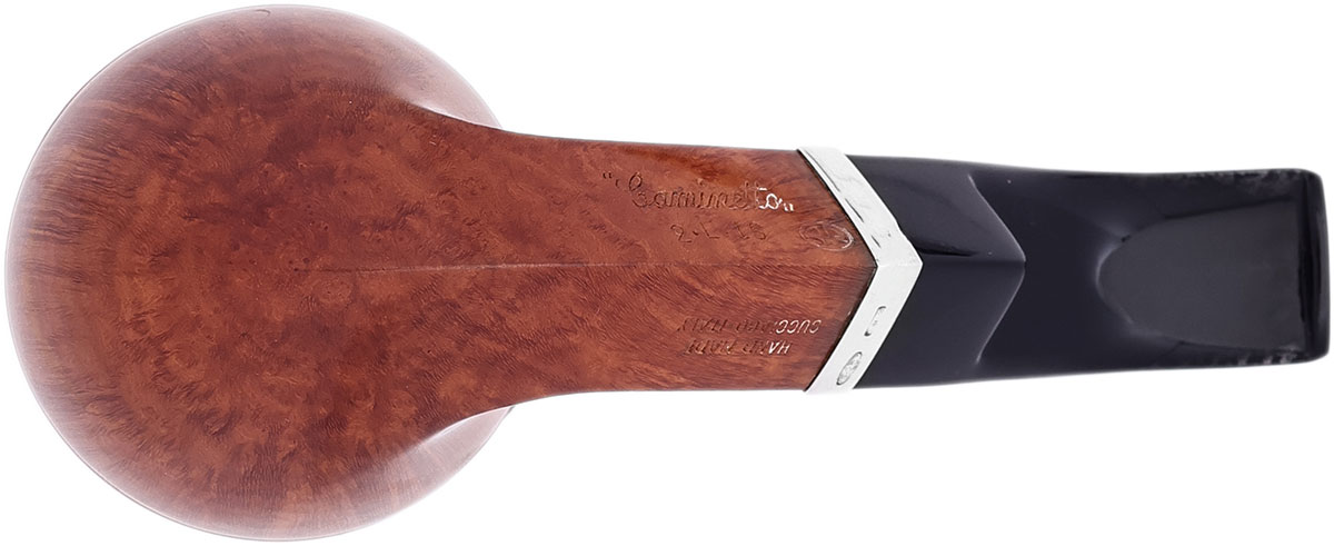 Italian Estate Caminetto Smooth Bent Bulldog with Silver (2.L.16) (AR)