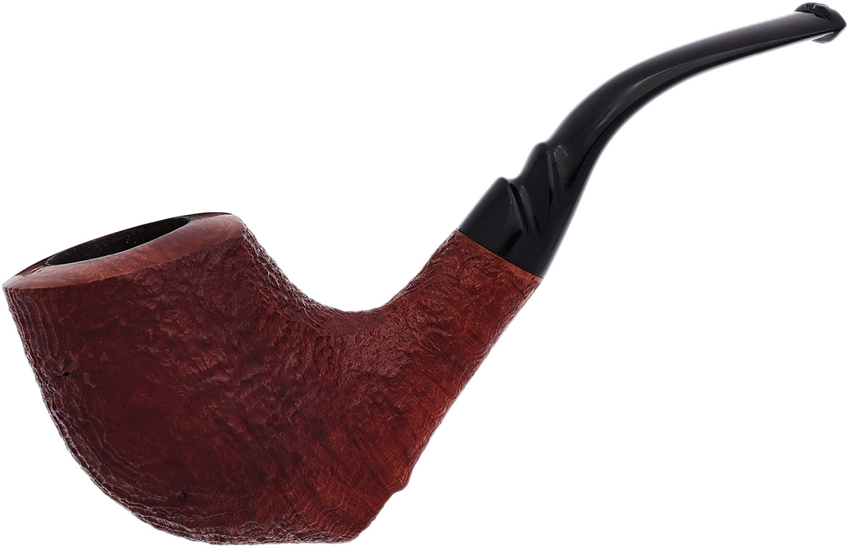 Italian Estate Savinelli Autograph Partially Sandblasted Freehand (4)