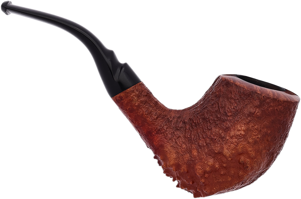 Italian Estate Savinelli Autograph Partially Sandblasted Freehand (4)