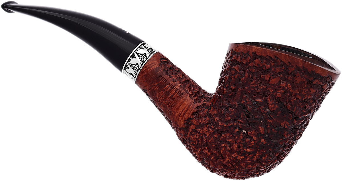 Italian Estate Ser Jacopo Picta Magritte Rusticated Bent Dublin with Silver (16)