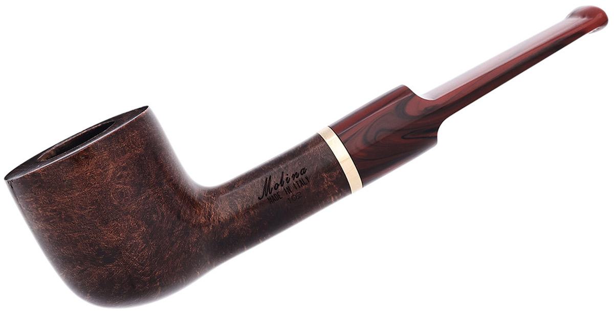 Italian Estate Molina Striato Smooth Dark Brown (A526) (9mm)