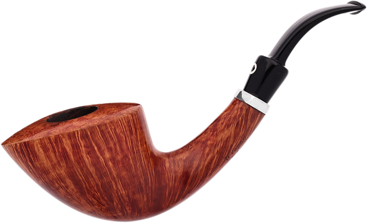 Italian Estate Il Ceppo Smooth Bent Dublin with Silver (4)