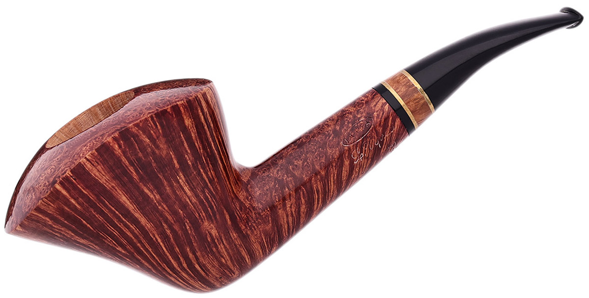 Italian Estate Luigi Viprati Smooth Bent Dublin (Four Clover) (Unsmoked)