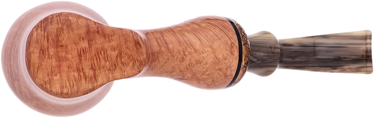 Italian Estate Luigi Viprati Smooth Bent Dublin Sitter (Four Clover) (Unsmoked)