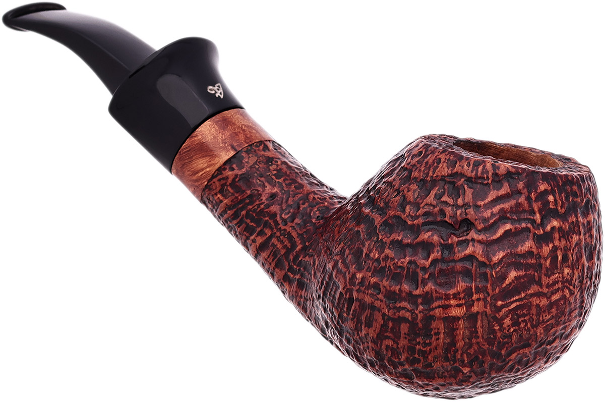 Italian Estate Luigi Viprati Sandblasted Bent Apple (Extra)