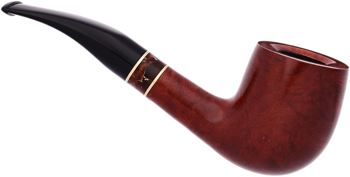Italian Estate Calabresi Smooth Bent Billiard (V.S.Q.) (A92) (Unsmoked)