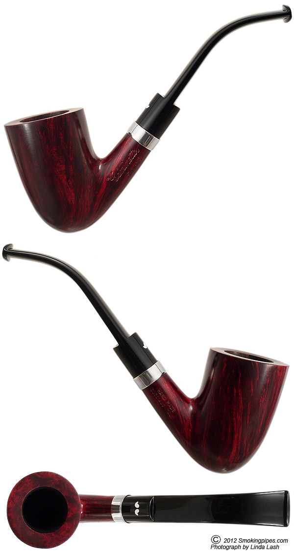 Italian Estate Caminetto Smooth Bent Dublin with Silver Band (1997)