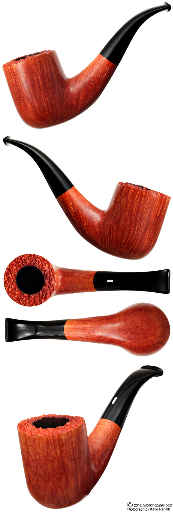 Italian Estate Castello Collection Fiammata Bent Billiard (KK) (2009)