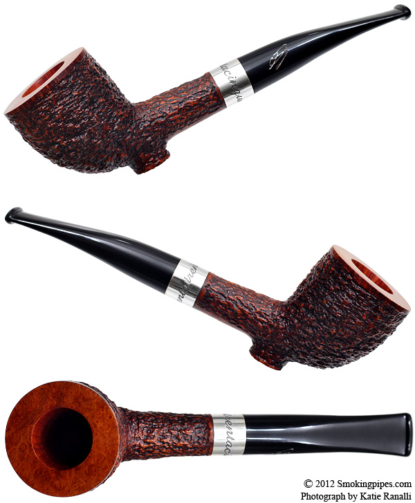 Italian Estate Savinelli 135th Anniversary Rusticated Cutty (6mm) (Unsmoked)