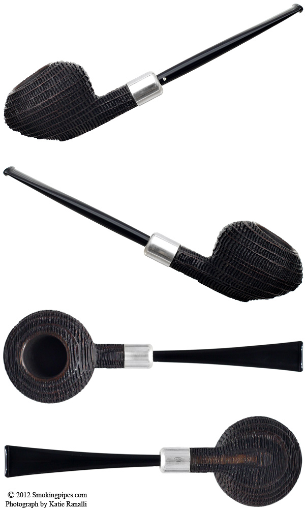 Italian Estate Paolo Becker Morta Sandblasted Rhodesian with Silver