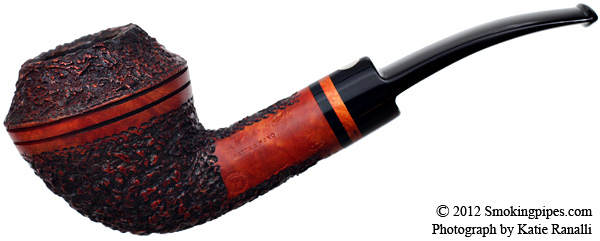 Italian Estate Mastro de Paja Rusticated Bent Rhodesian (0B) (One Sun)