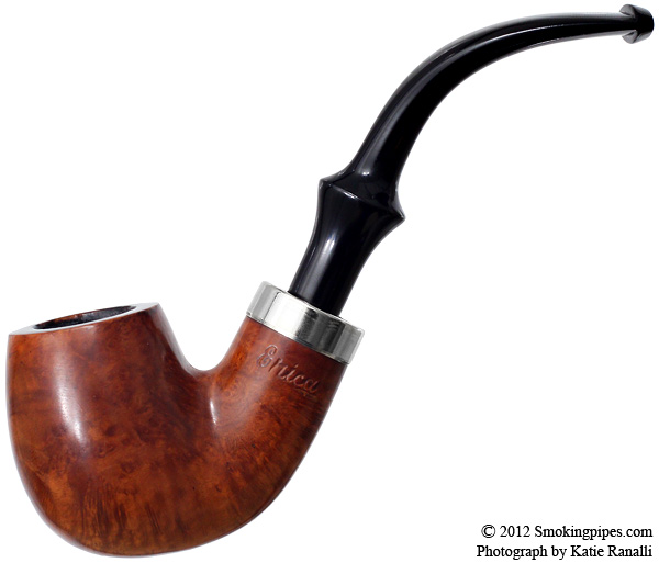 Italian Estate Savinelli Erica Smooth Bent Billiard