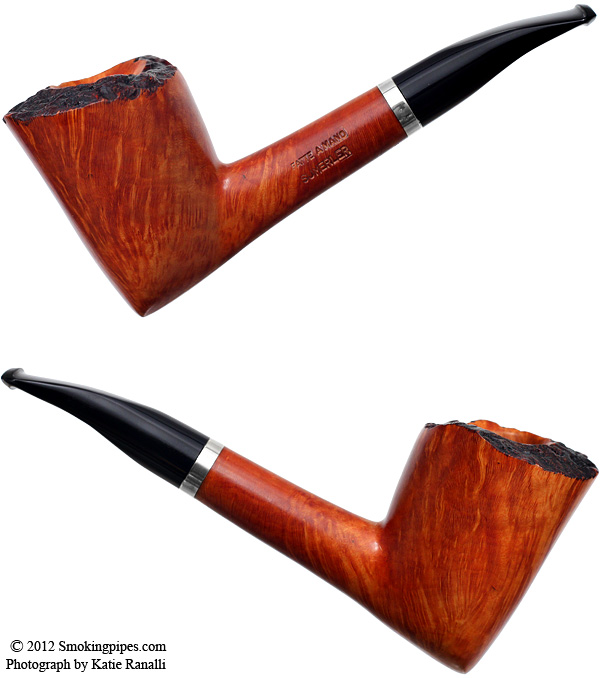 Italian Estate Sumerler (Mauro Armellini) Bent Dublin with Silver Band (9mm) (Unsmoked)