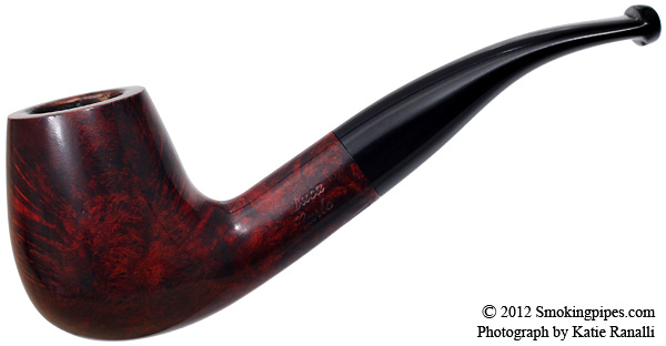 Italian Estate Savinelli Duca Carlo Smooth Bent Brandy (6mm)