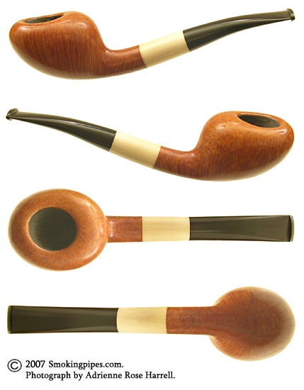 Japanese Estate Tsuge Ikebana with Horn (E) (Unsmoked)