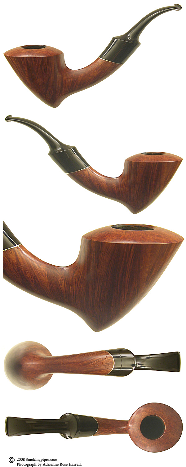Japanese Estate T. Arita Bent Dublin with Silver (Y) (097) (2004)