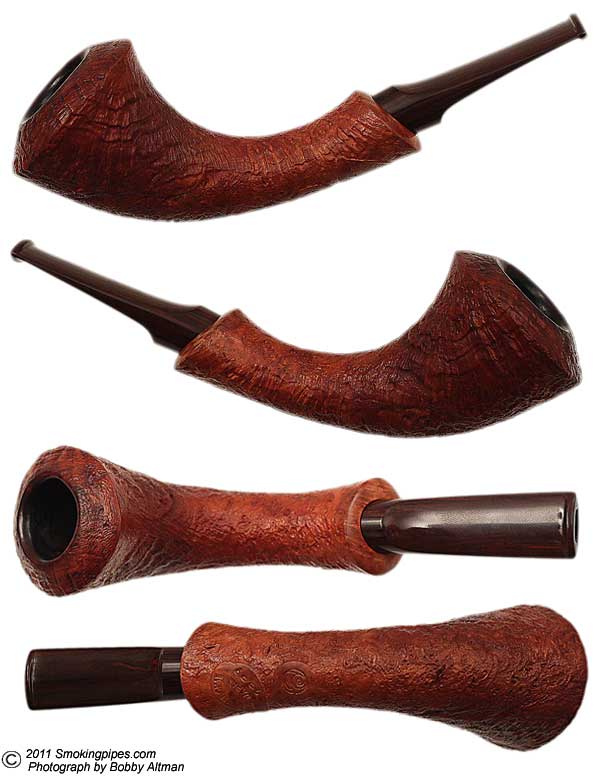 Japanese Estate Hiroyuki Tokutomi Sandblasted Horn (One Snail)