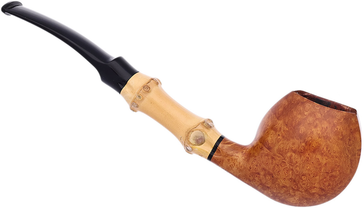 Japanese Estate Tsuge Ikebana Smooth Blowfish with Bamboo (139) (2008)