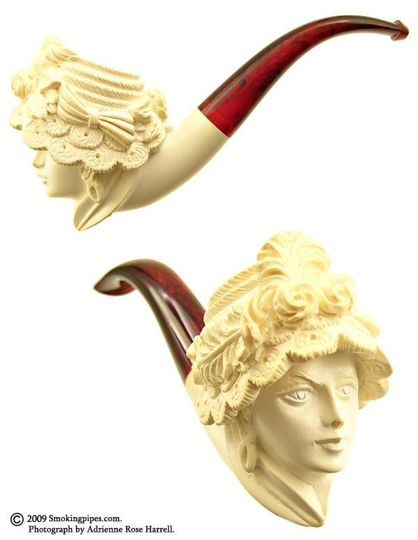 Misc. Estate Royal Meerschaum Victorian Lady (Unsmoked)