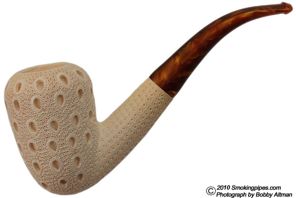 Misc. Estate Paykoc Meerschaum Lattice Acorn (Unsmoked)