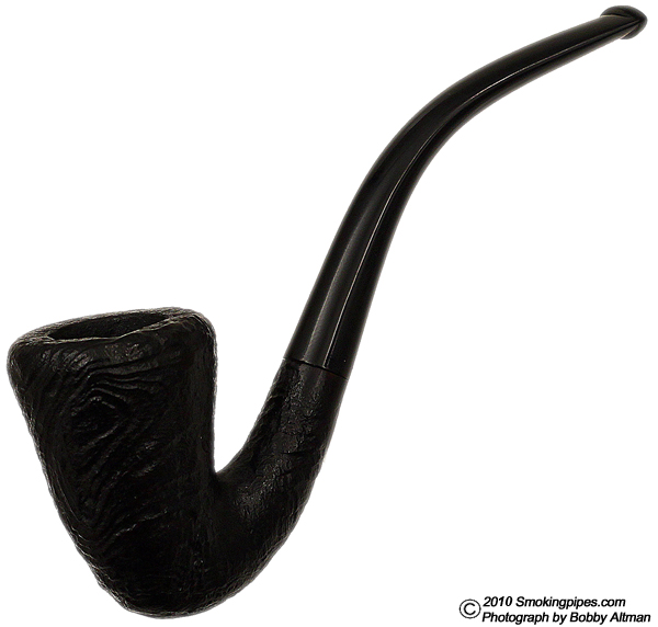 Hilson Elan Sandblasted Calabash (503) Tobacco Pipe