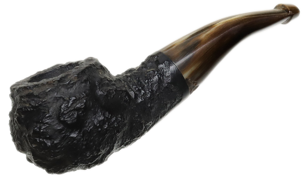 Old River Rusticated Author Tobacco Pipe