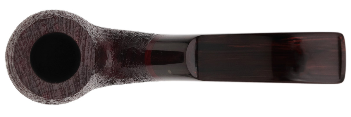 Misc. Estate Michael Parks / Les Wood Commonweal Sandblasted Bent Billiard (P2S) (AG) (2022) (Unsmoked)