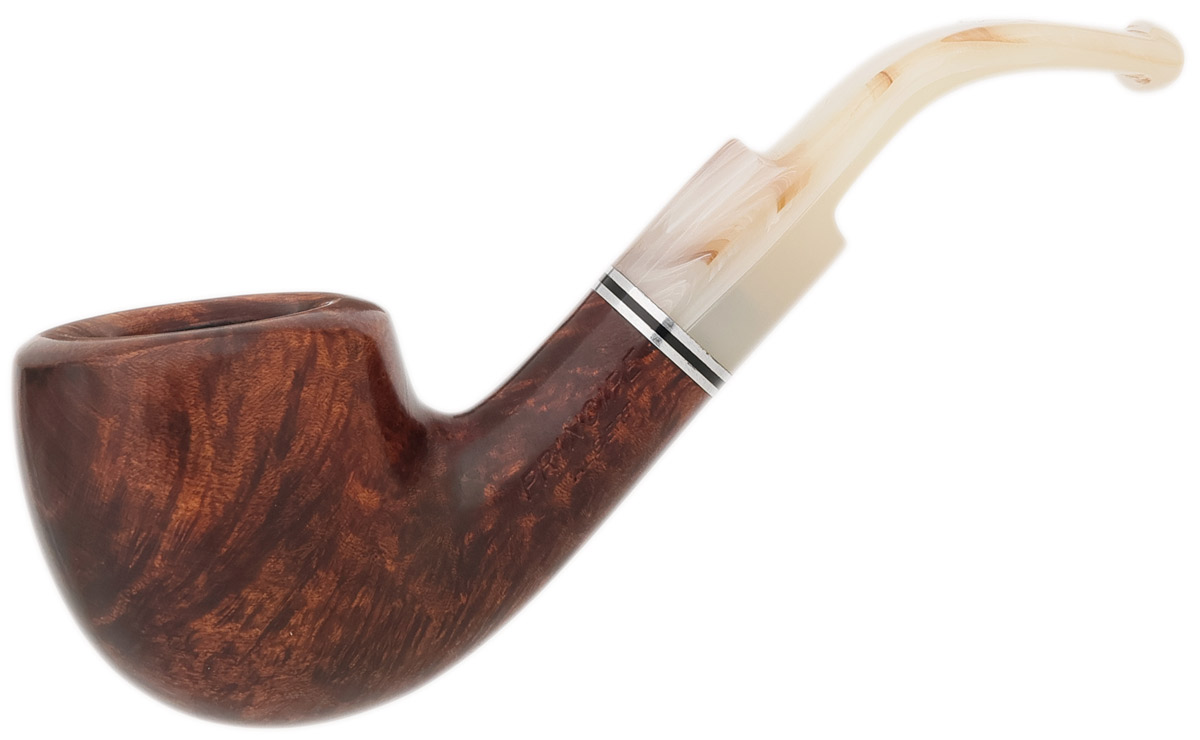 Misc. Estate Principe Albert Smooth Paneled Bent Pot (9mm)
