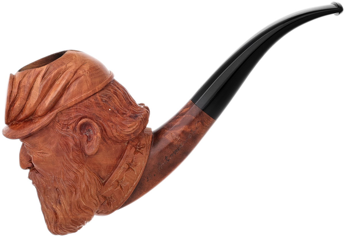 stonewall tobacco where to buy Bartlomiej Antoniewski Carved Stonewall Jackson (2003) Tobacco Pipe