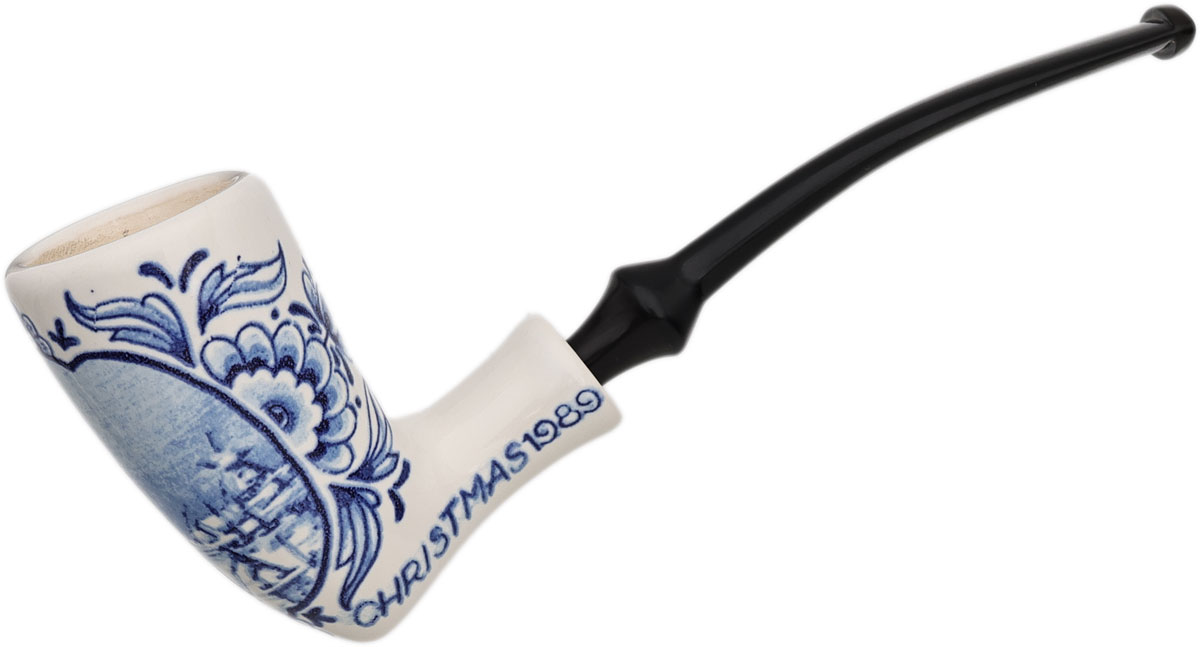 Zenith Ceramic Christmas 1989 (Unsmoked) Tobacco Pipe