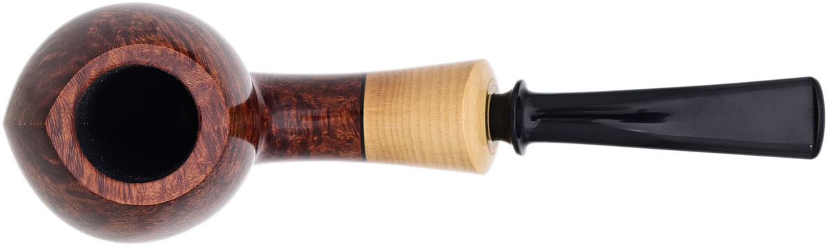 Misc. Estate Chris Asteriou Smooth Bent Egg with Boxwood (1449) (2025) (Unsmoked)