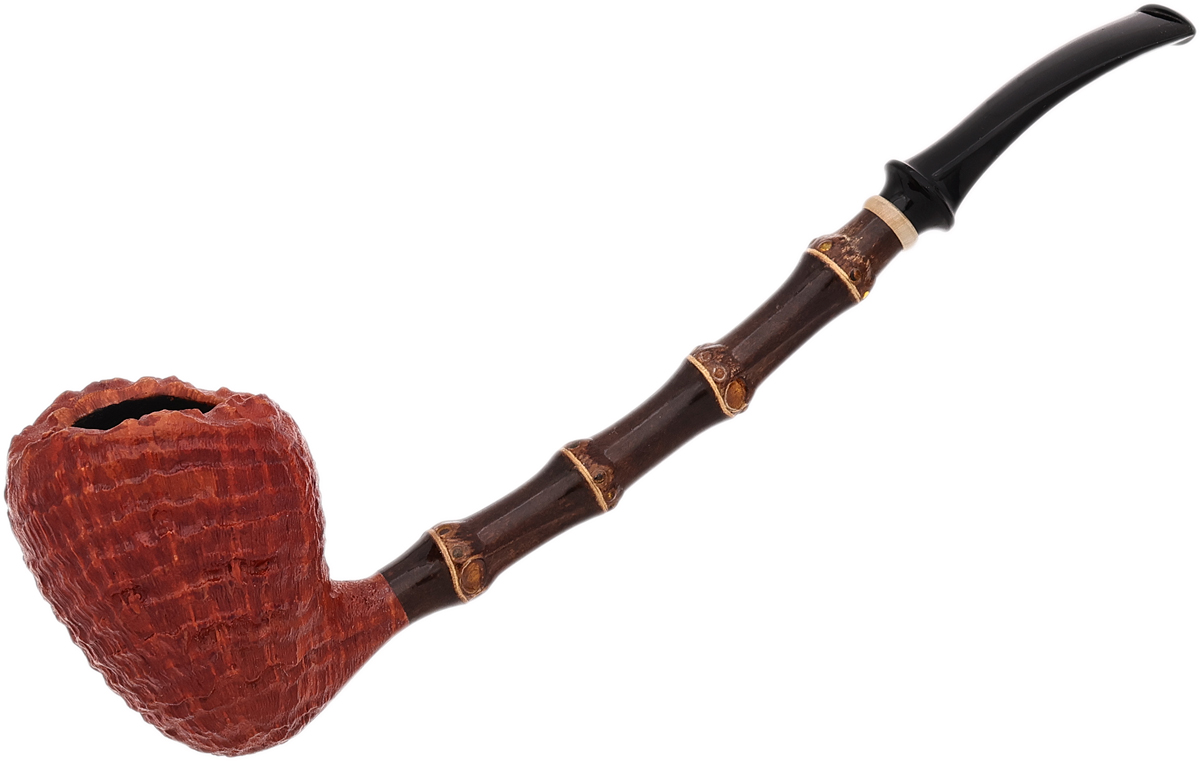 Misc. Estate Chris Asteriou Sandblasted Acorn with Bamboo and Horn (02/16) (2016) (Unsmoked)