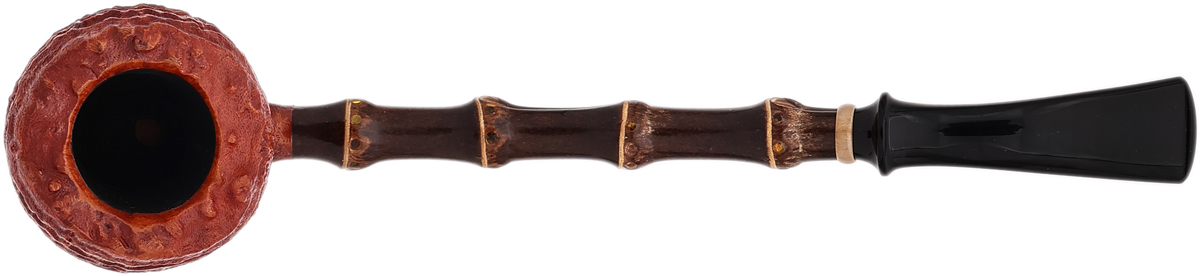 Misc. Estate Chris Asteriou Sandblasted Acorn with Bamboo and Horn (02/16) (2016) (Unsmoked)