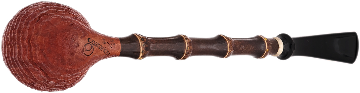 Misc. Estate Chris Asteriou Sandblasted Acorn with Bamboo and Horn (02/16) (2016) (Unsmoked)