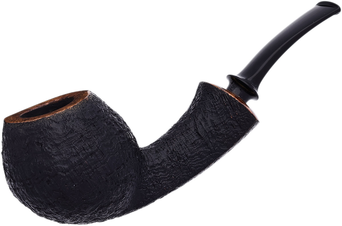 Misc. Estate Kolyo Demirev Partially Sandblasted Bent Apple (02.24)